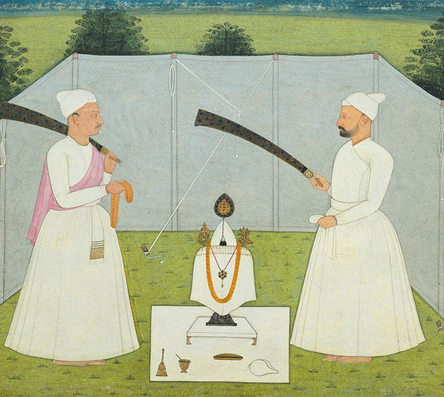 Painting by Nainsukh