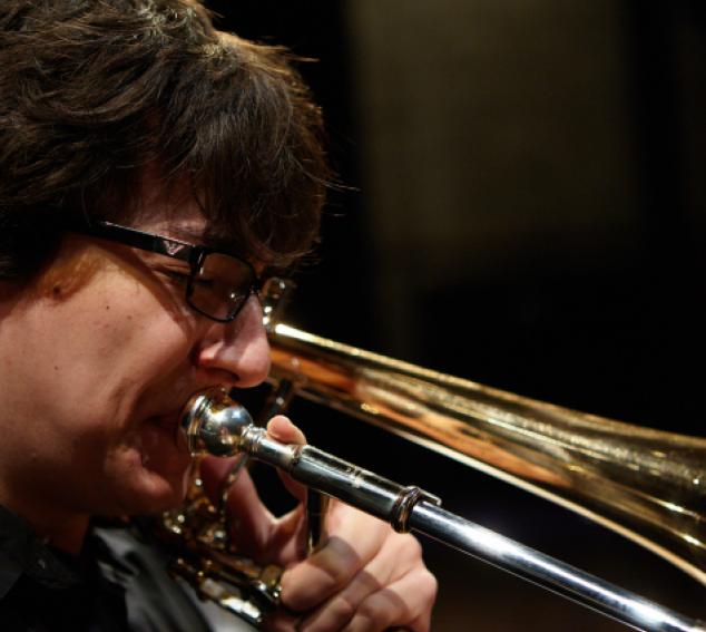 Small jazz combos perform in Brechemin on May 16 (photo: Steve Korn).