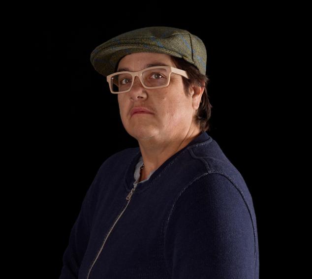 Photographic portrait of Catherine Opie.
