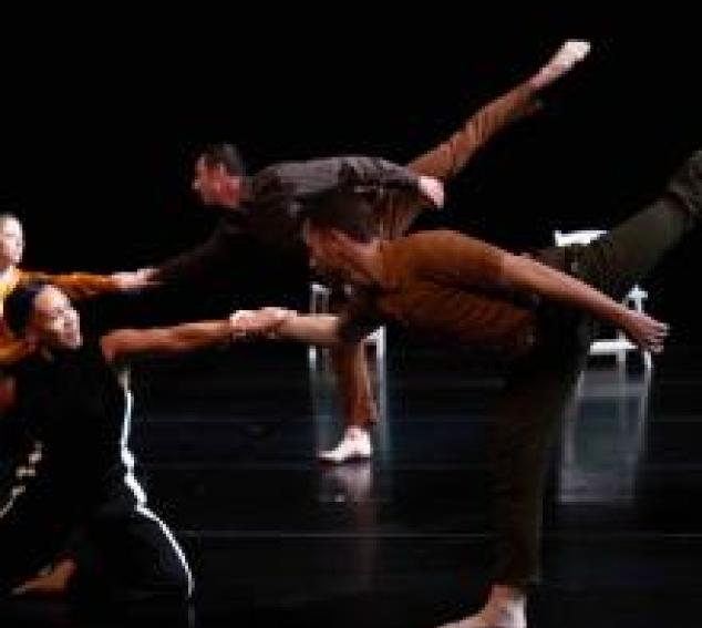 Dancers in the 2024 Chamber Dance Concert 