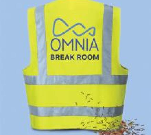 Vest with ants crawling on it