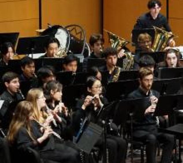 Wind Ensemble &amp; Symphonic Band (Photo: Cyan Duong).