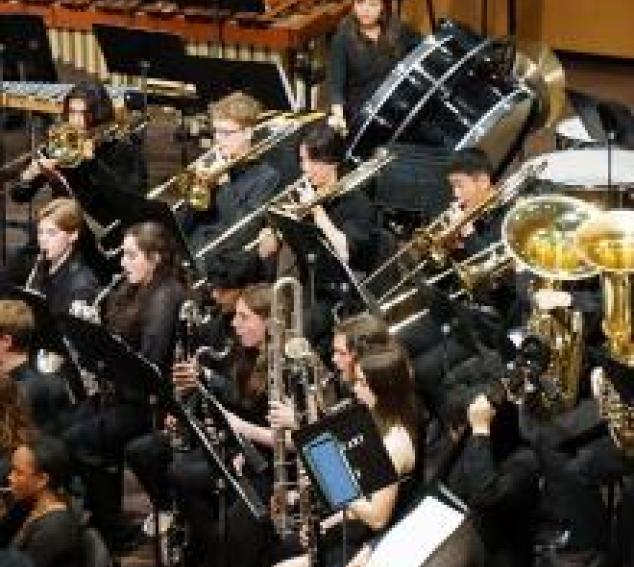 Wind Ensemble &amp; Symphonic Band (Photo: Cyan Duong).