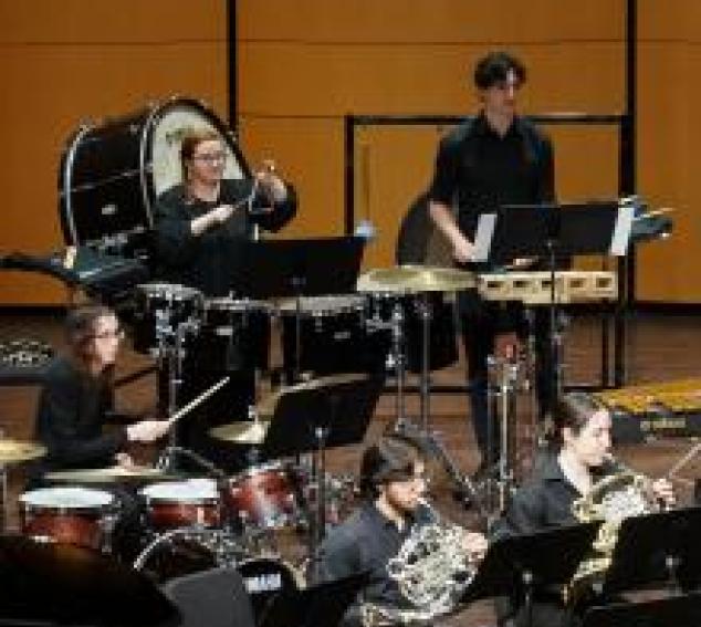 Wind Ensemble &amp; Symphonic Band (Photo: Cyan Duong).